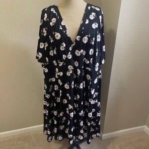 Floral print dress